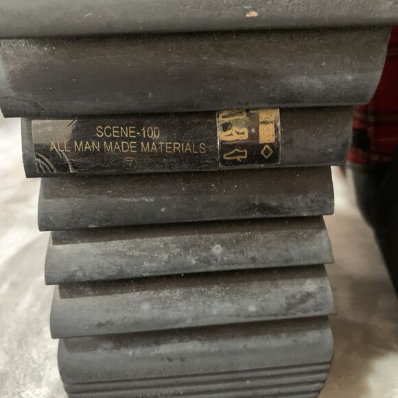 Demonia Women's 3.5" Platform Boots Size 7 Scene 100 Red Tartan Plaid 15” Tall - Picture 11 of 16